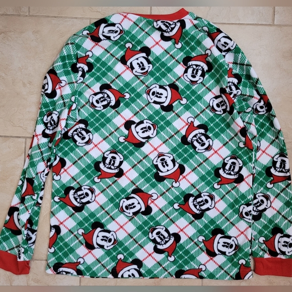 Disney Mickey and Minnie Mouse Mens Christmas Family Matching Pajamas-Medium - Picture 3 of 8